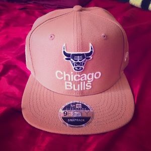 Wheat Chicago bulls adjustable snapback